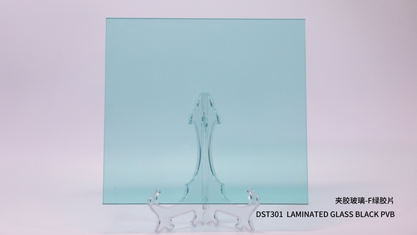 夹胶玻璃-F绿胶片DST301  LAMINATED GLASS BLACK PVB